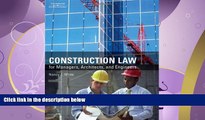 different   Construction Law for Managers, Architects, and Engineers