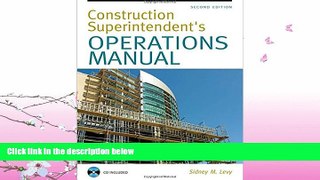 FAVORITE BOOK  Construction Superintendent Operations Manual
