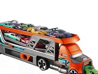 Juguete Camión de Transporte de Coches Hot Wheels Blastin Rig