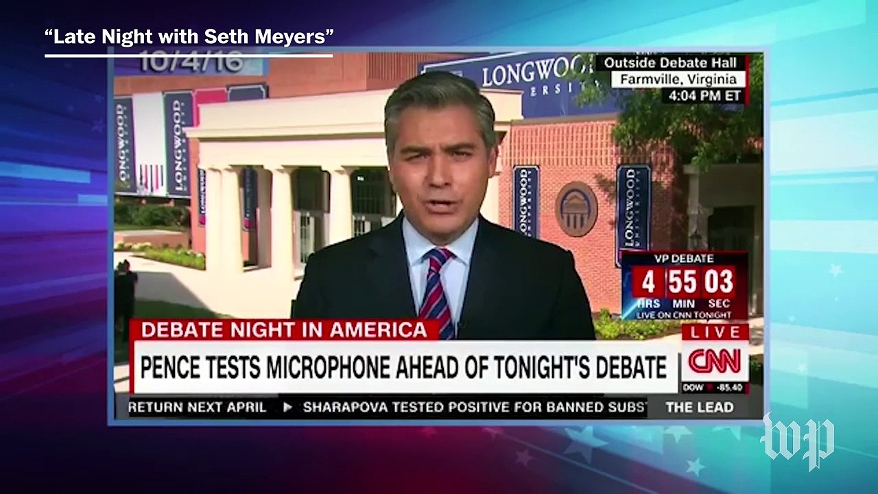 Late-night laughs: Vice-presidential debate edition