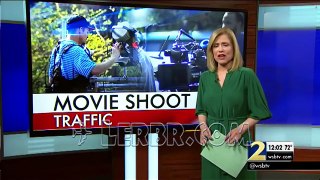 Baby Driver  movie filming in Dunwoody