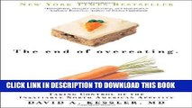 New Book The End of Overeating: Taking Control of the Insatiable North American Appetite