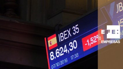 La Bolsa baja el 1,52 % lastrada por la libra y un mal dato de empleo en EEUU