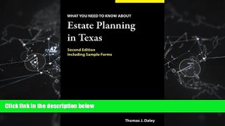 FULL ONLINE  Estate Planning in Texas: What you Need to Know