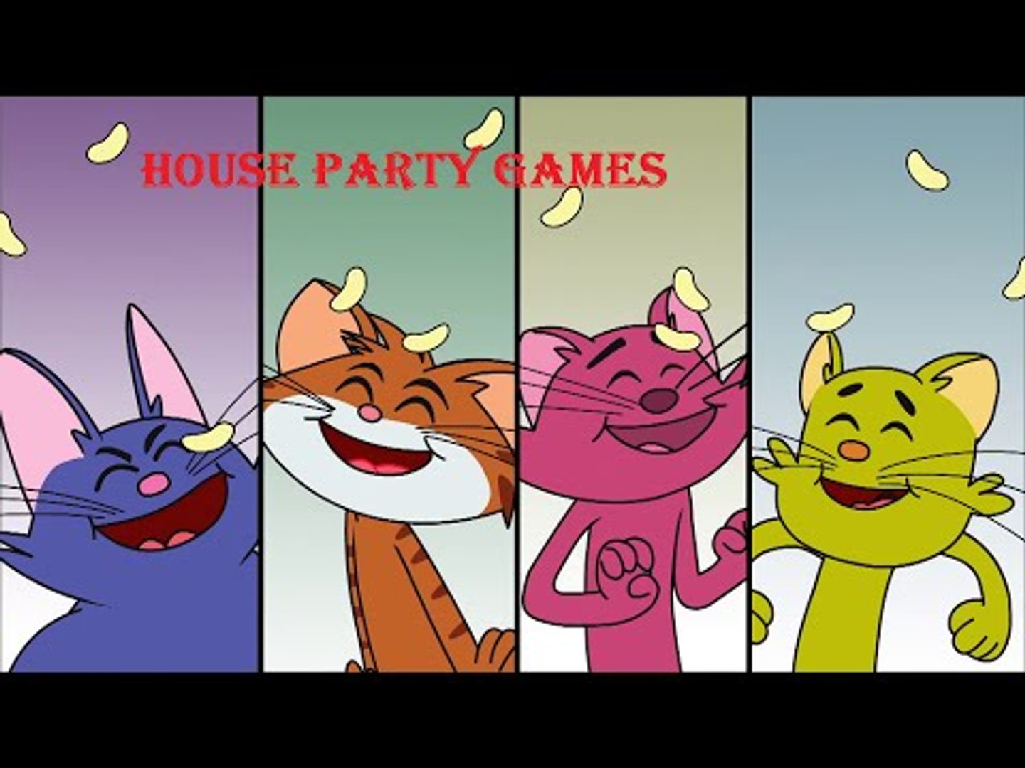 Cat & Keet | Funny Cartoon Videos | "House Party Games" | Chotoonz - video  Dailymotion
