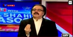 All corrupt political parties target is actually our Army - Dr Shahid Masood's analysis