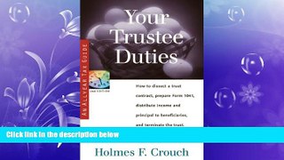 read here  Your Trustee Duties: How to Dissect a Trust Contract, Prepare Form 1041, Distribute