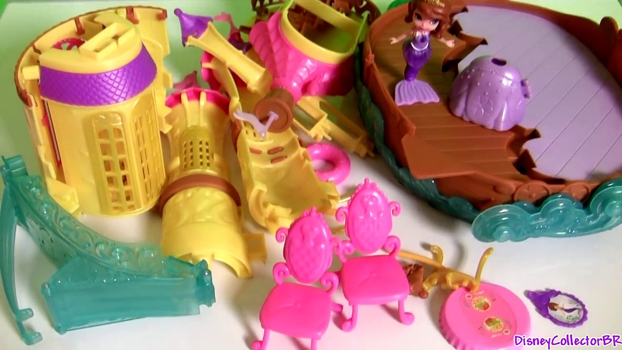Mermaid Sofia the First Sea Palace 2-in-1 Floating Playset Her First ...