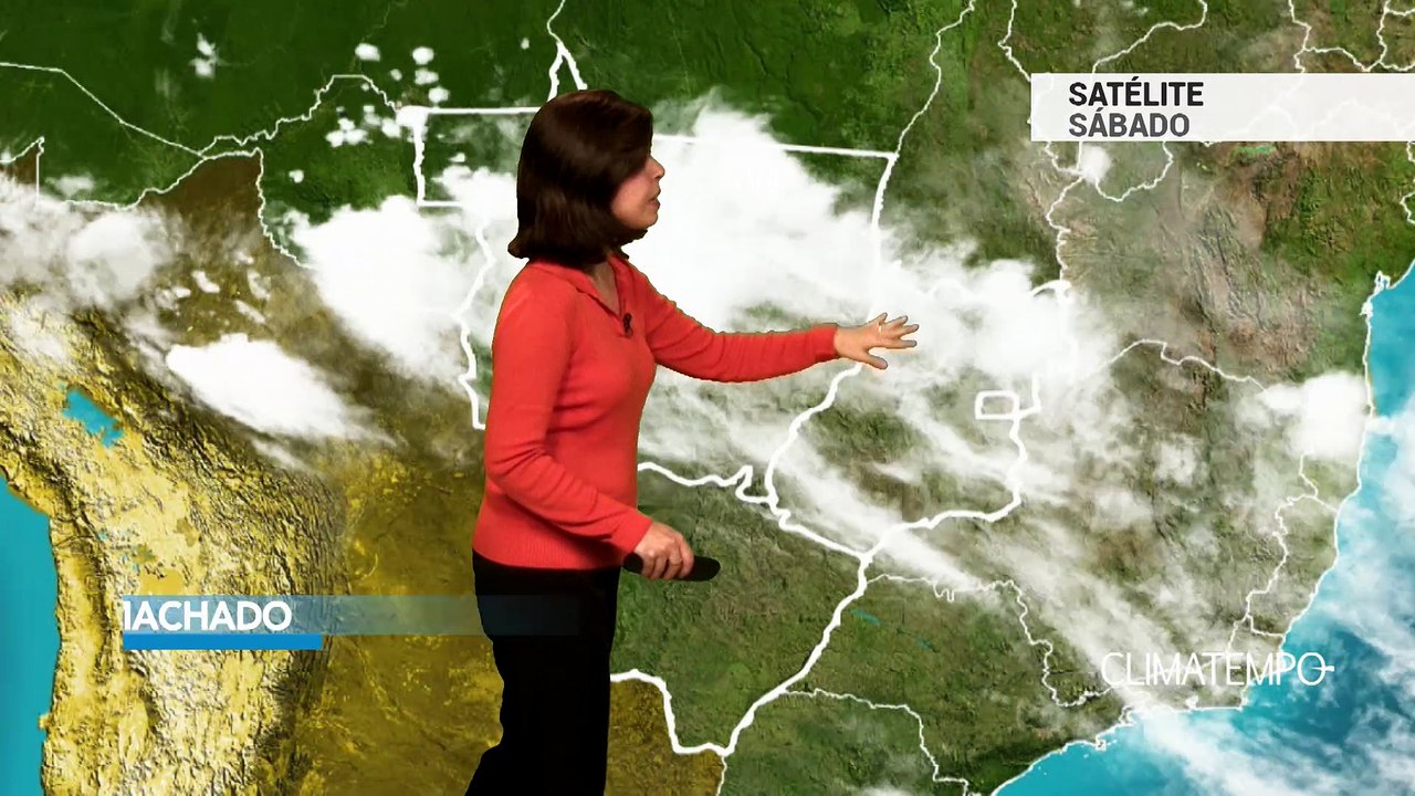 Previsão Centro-Oeste – Calor e ar mais seco