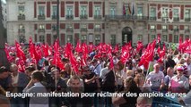 Espagne: manifestation pour réclamer des 