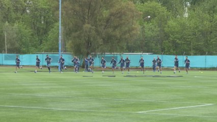 La selección argentina se entrena liviano con miras al juego ante Paraguay