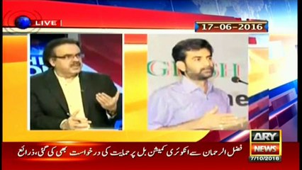Live With Dr. Shahid Masood  7th October 2016