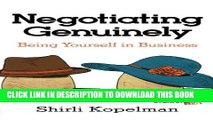Collection Book Negotiating Genuinely: Being Yourself in Business
