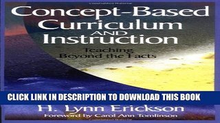 Collection Book Concept-Based Curriculum and Instruction: Teaching Beyond the Facts