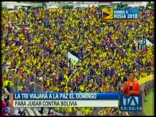 La Tri viajará a La Paz el domingo para jugar contra Bolivia