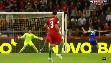 Ronaldo Goal Portugal 2-0 Andorra 7.10.2016