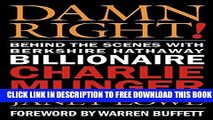 [PDF] Damn Right: Behind the Scenes with Berkshire Hathaway Billionaire Charlie Munger Popular