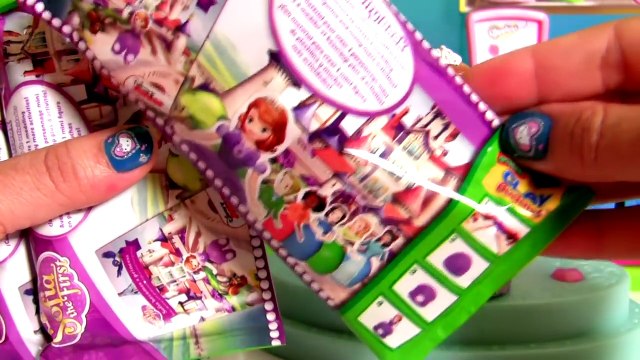 Surprise Sofia the First Clay Buddies with BFF Ruby Princess Amber Hildegard Play Doh Surprise