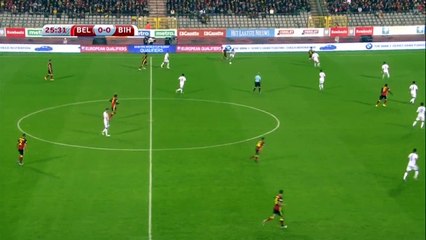 Emir Spahic Own Goal HD - Belgium 1-0 Bosnia & Herzegovina 07.10.2016 HD