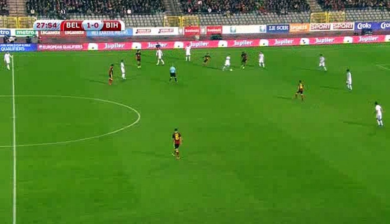 Eden Hazard Goal HD - Belgium 2-0 Bosnia & Herzegovina (07.10.2016) World Cup - European Qualification