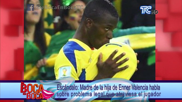 Madre de la hija de Enner Valencia habla sobre problema legal que atraviesa el jugador