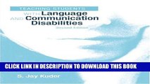 New Book Teaching Students with Language and Communication Disabilities (2nd Edition)