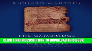 New Book The Cambridge Old English Reader