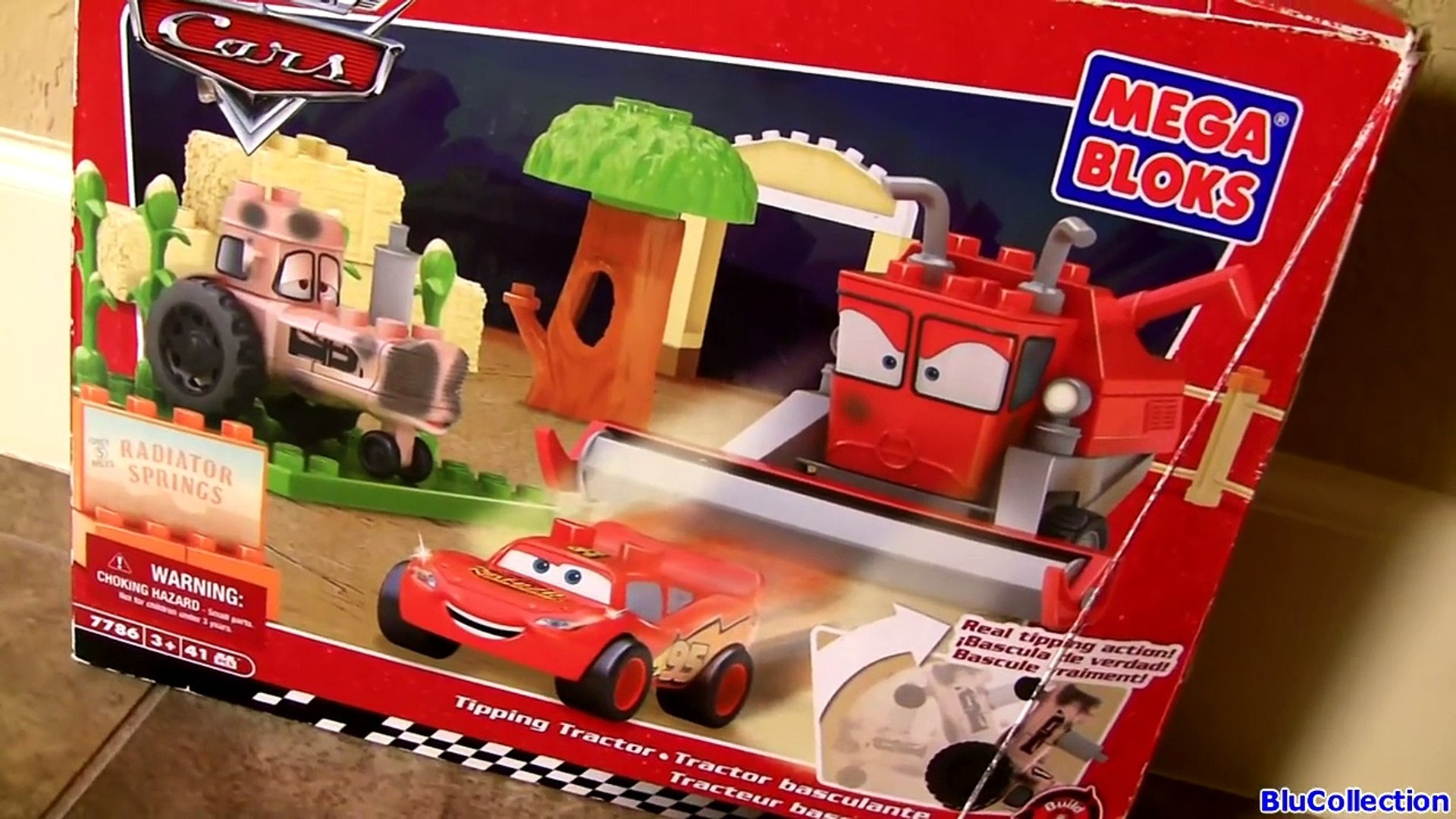 MegaBloks Cars Tractor Tipping 7786 with Frank the Combine & Lightning  McQueen Lego DisneyPixarCars – Видео Dailymotion