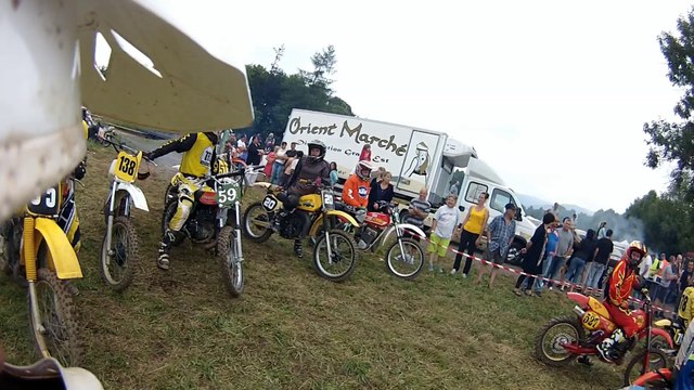 course sur prairie fraize 2016, 3ème manche motos anciennes