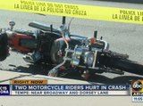 Two motorcycle riders injured in Tempe crash