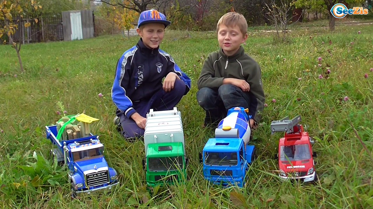 BRUDER CARS БРУДЕР МАШИНКИ Пикник на природе с...