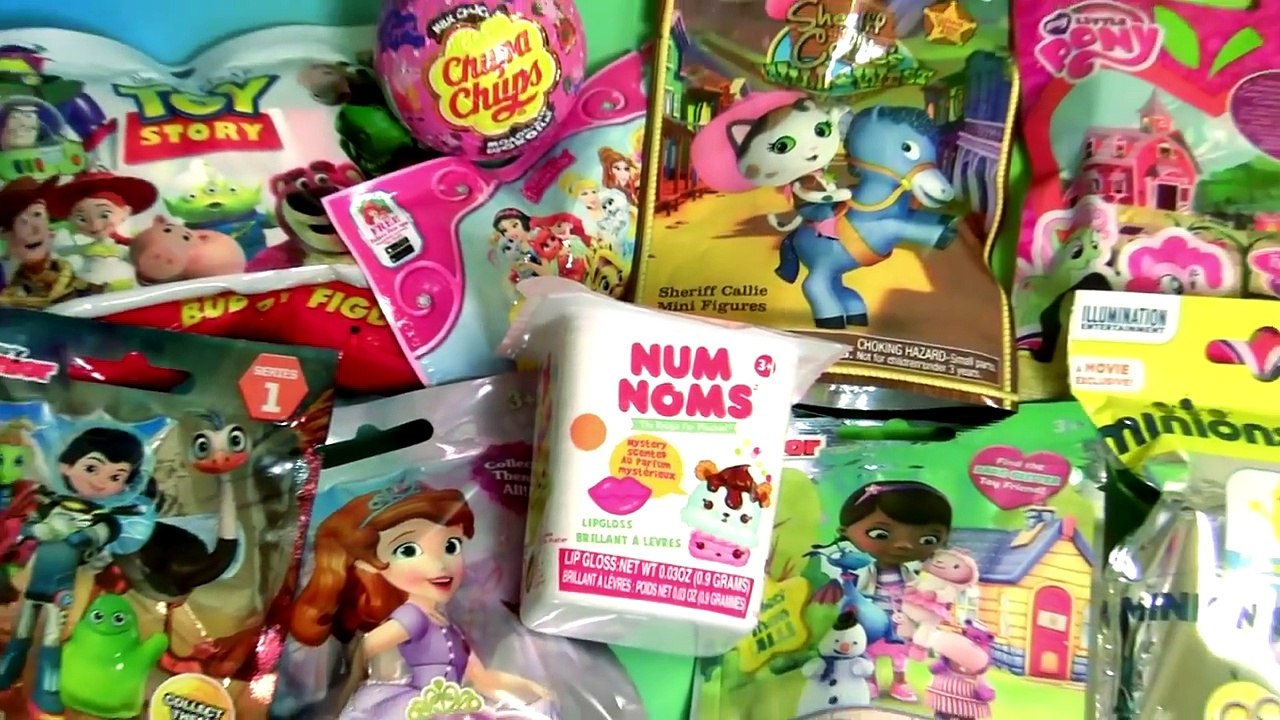 Blind Bags Collection MLP Peppa Pig Disney Palace Pets Sofia Toy Story Sheriff Callie Num Noms Miles