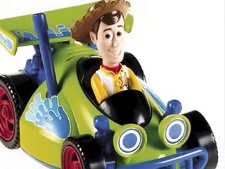 Shake n Go Disney Pixar Toy Story 3 Woody and RC Car Toy For Kids
