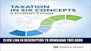 New Book Taxation in Six Concepts: A Student s Guide