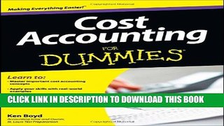 Collection Book Cost Accounting For Dummies