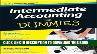 New Book Intermediate Accounting For Dummies
