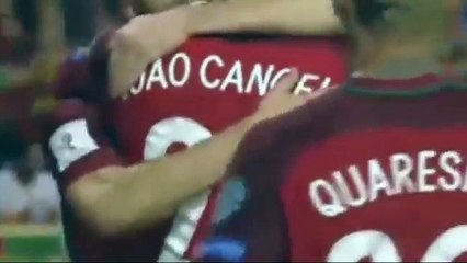 João Cancelo Third Goal - Portugal Vs Andorra 3-0 - 07_10_2016 -