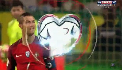 4-0 Cristiano Ronaldo Hattrick Goal HD - Portugal 4-0 Andorra 07.10.2016 HD