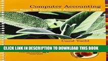 Collection Book Computer Accounting with Sage 50 Complete Accounting Student CD-ROM