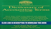 New Book Dictionary of Accounting Terms (Barron s Business Dictionaries)