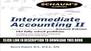 Collection Book Schaum s Outline of Intermediate Accounting II, 2ed (Schaum s Outlines)
