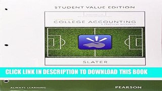 New Book College Accounting Chapters 1-12 with Study Guide and Working Papers, Student Value