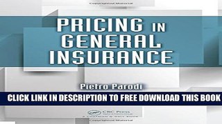 [PDF] Pricing in General Insurance Full Colection