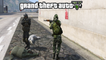 GTA V - US vs RU shootout on Deadtown (Paleto Bay custom map - Gang War mod gameplay)