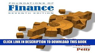 New Book Foundations of Finance (7th Edition)