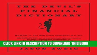 New Book The Devil s Financial Dictionary