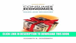Collection Book Consumer Economics: Issues and Behaviors, 2nd Edition