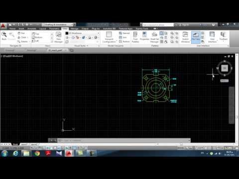 تعليم اوتوكاد 2014 : الدرس الثاني الرسم