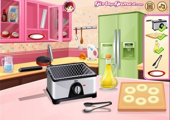 Video Tutorial permainan Game Memasak Kue Donat Bagian 2