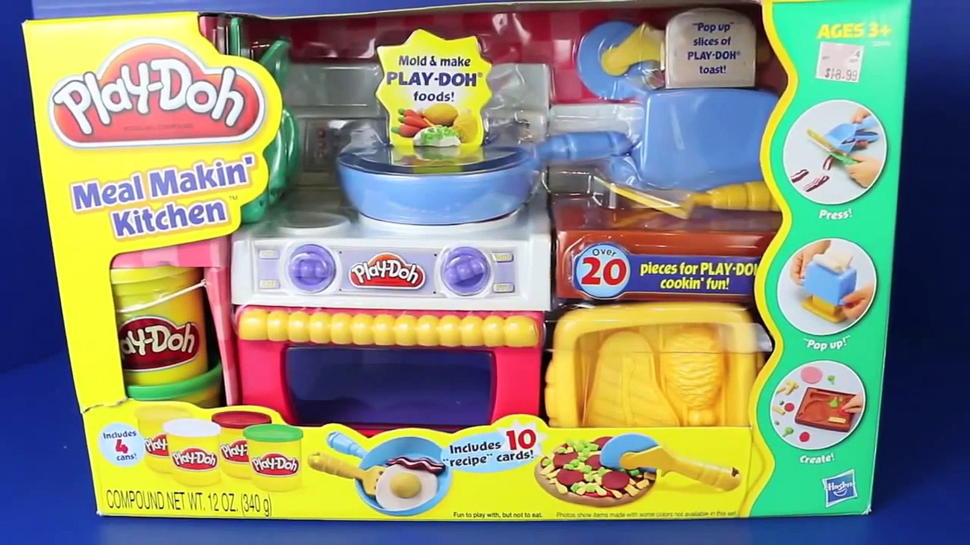 Unboxing Mainan Anak Play Doh Kitchen Set Magical Oven atelieryuwa